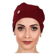 Gorro Bandana Feminino Bordô - Dana Jalecos Exclusivos