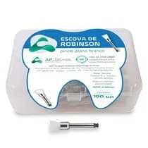 Escova Robinson Plana Ca Preta