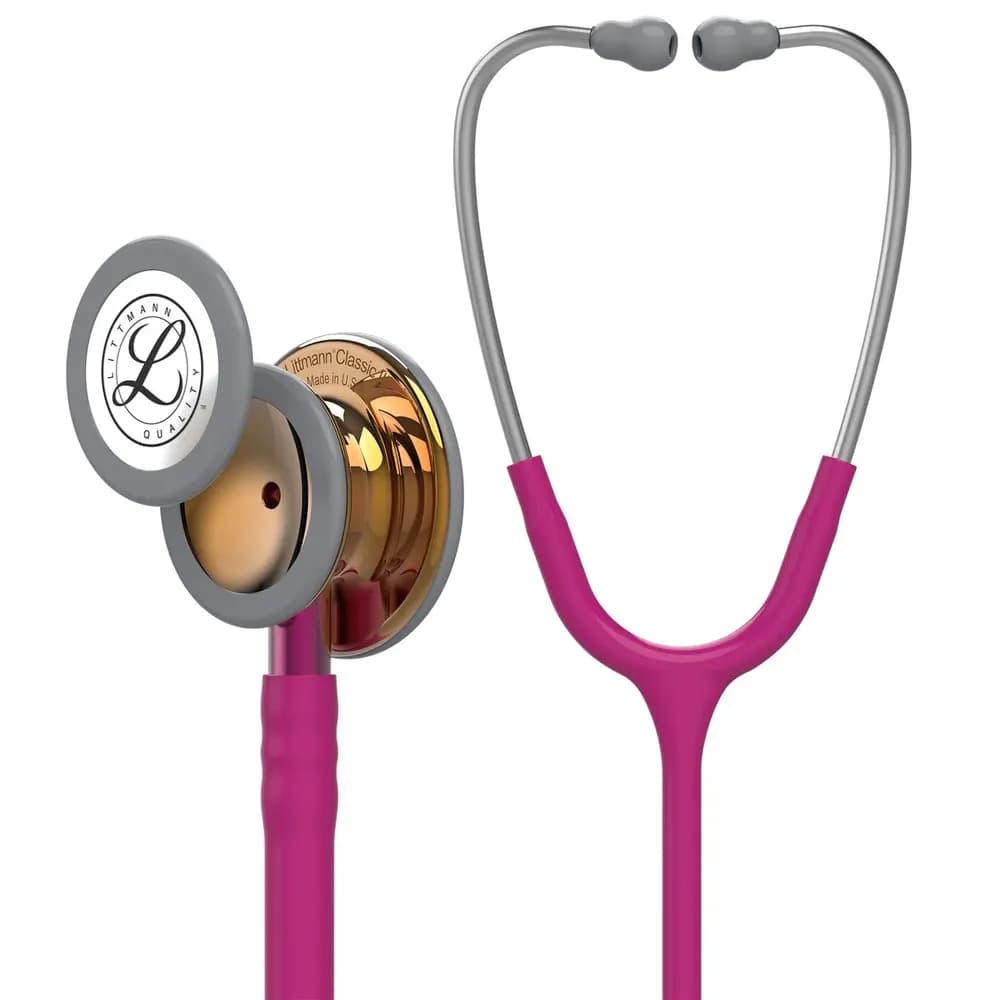 Littmann Classic III 5647 Framboesa C/Cobre HB004810626 - EDIÇÃO LIMITADA
