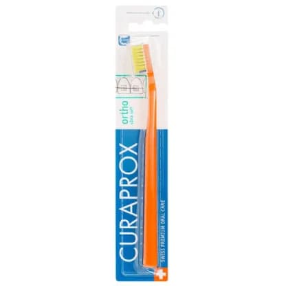 Escova Curaprox Ultrasoft CS5460 Ortho com 1UN Cores Sortidas