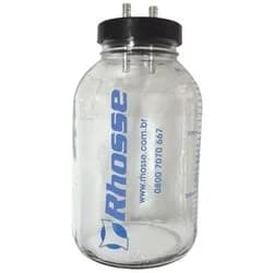 Frasco com Tampa (Completo) para Lipoaspirador . 3 Litros