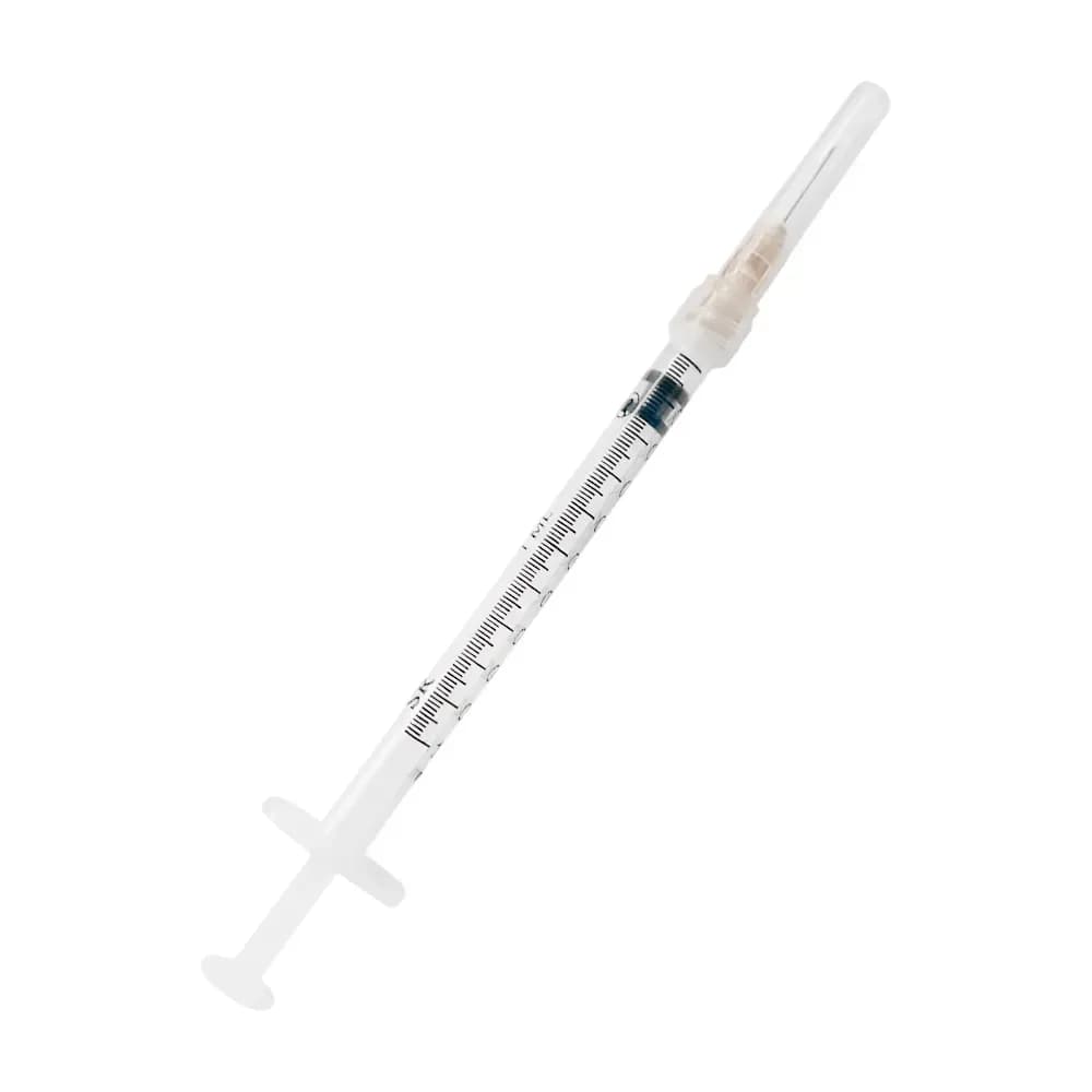 SERINGA HIPODÉRMICA LUER LOCK COM AGULHA 26G 0,45X13 1ML SR