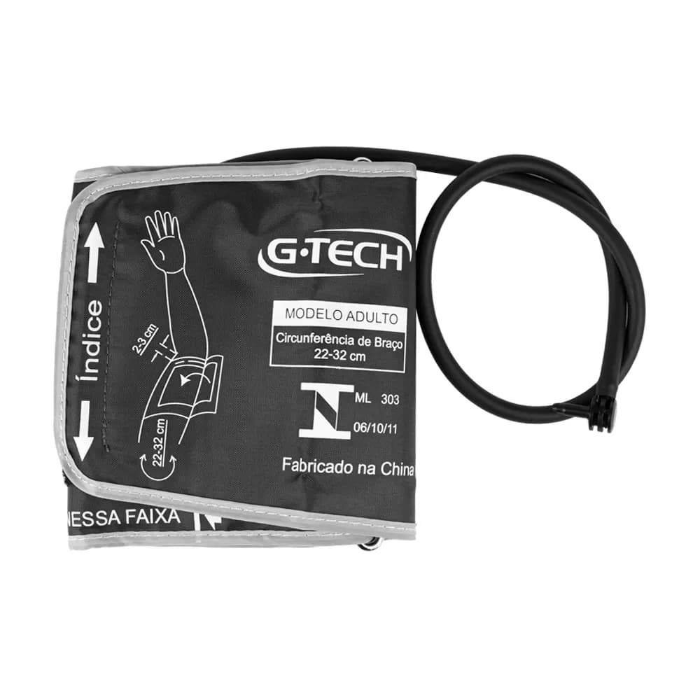 BRAÇADEIRA PARA APARELHO DE PRESSÃO DIGITAL DE BRAÇO G-TECH