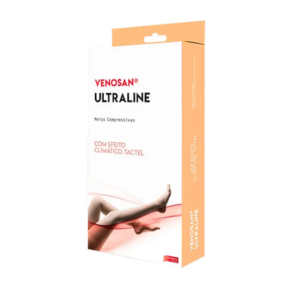 MEIA CALÇA COMP. ULTRALINE GESTANTE 20-30 PÉ ABERTO VENOSAN