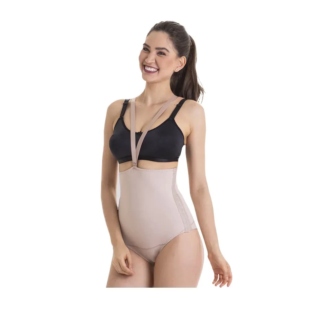 CINTA FEMININA MODELADORA PÓS-CÍRURGICA COM REFORÇO ESBELT