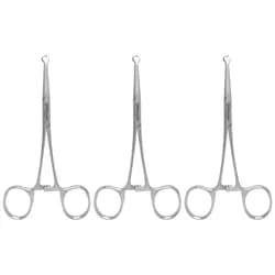 Kit 3 Pinças de Apreensão Para Mama