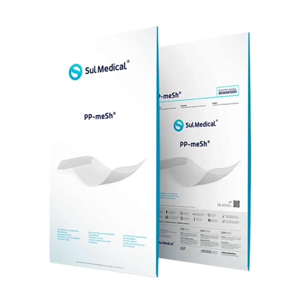 TELA CIRÚRGICA DE POLIPROPILENO POROSA PP-MESH SULMEDICAL
