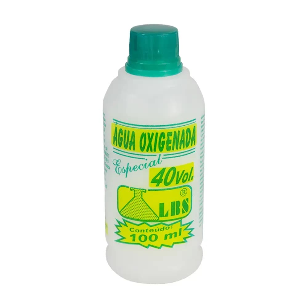 ÁGUA OXIGENADA PARA DESCOLORAÇÃO DE PELOS 40 VOLUMES LBS