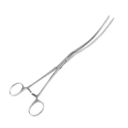 Pinça Kocher Atraumática Curva 25cm - Gastro intestinal