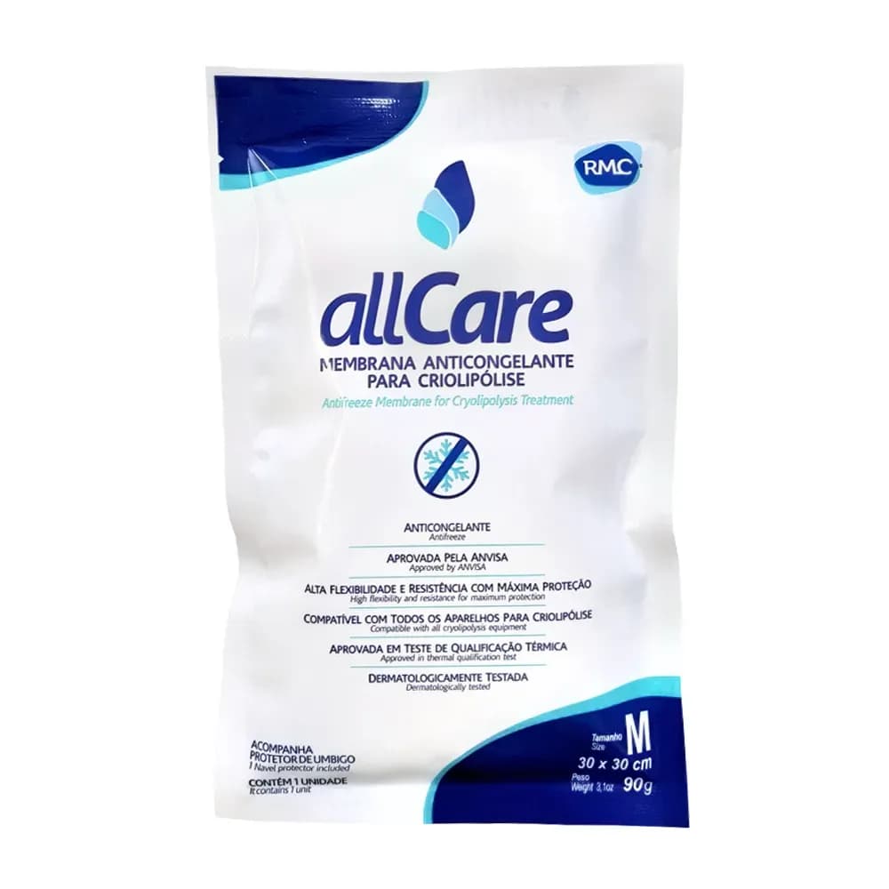 MEMBRANA ANTICONGELANTE PARA CRIOLIPÓLISE ALL CARE RMC
