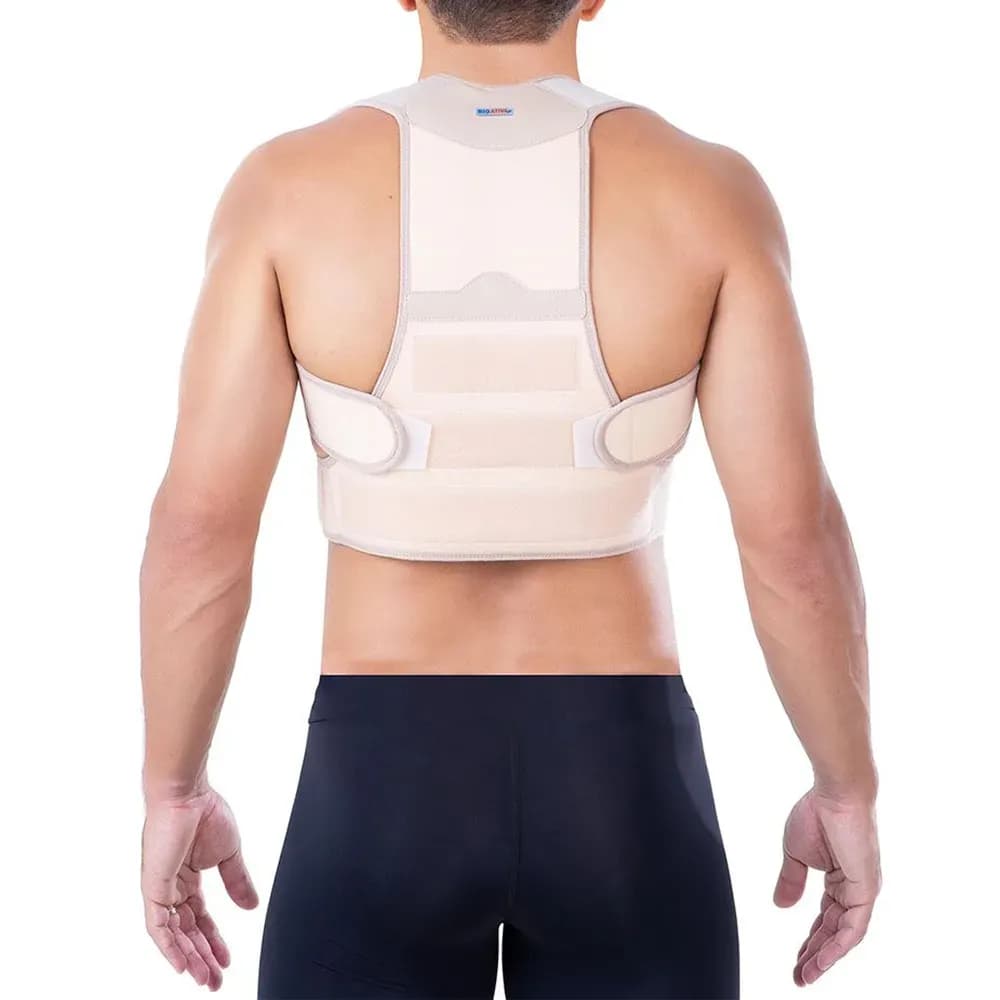 CORRETOR POSTURAL ORTOPÉDICO ADULTO BEGE BIO ATIVA
