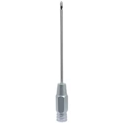 Microcânula Conector Luer Lock Inox 1,8mm x 09cm