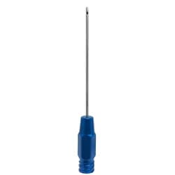 Microcânula Conector Luer Lock Inox 1,2mm x 09cm