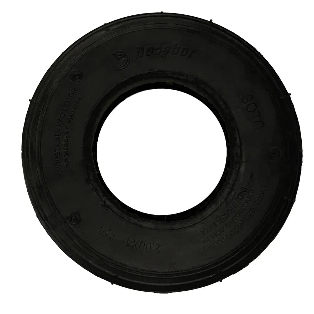 PNEU DIANTEIRO CADEIRA DE RODAS ARO 04 DECABOR