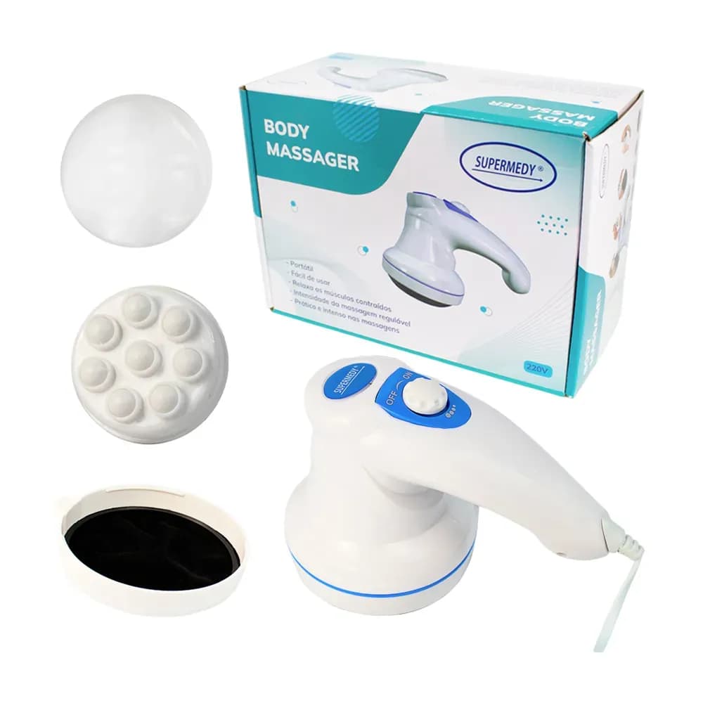 MASSAGEADOR PORTÁTIL BODY MASSAGER SUPERMEDY