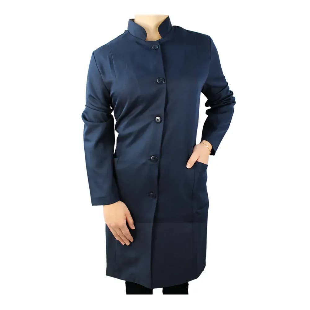 JALECO FEMININO VIENA AZUL-MARINHO BIOSTILO