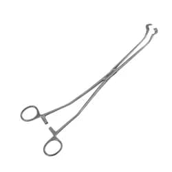 Pinça Babcock Angulada Fechada 30 cm
