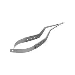 Tesoura Yasargil Baioneta Curva 20cm