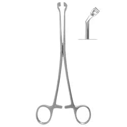 Pinça Babcock Angulada Aberta 30cm