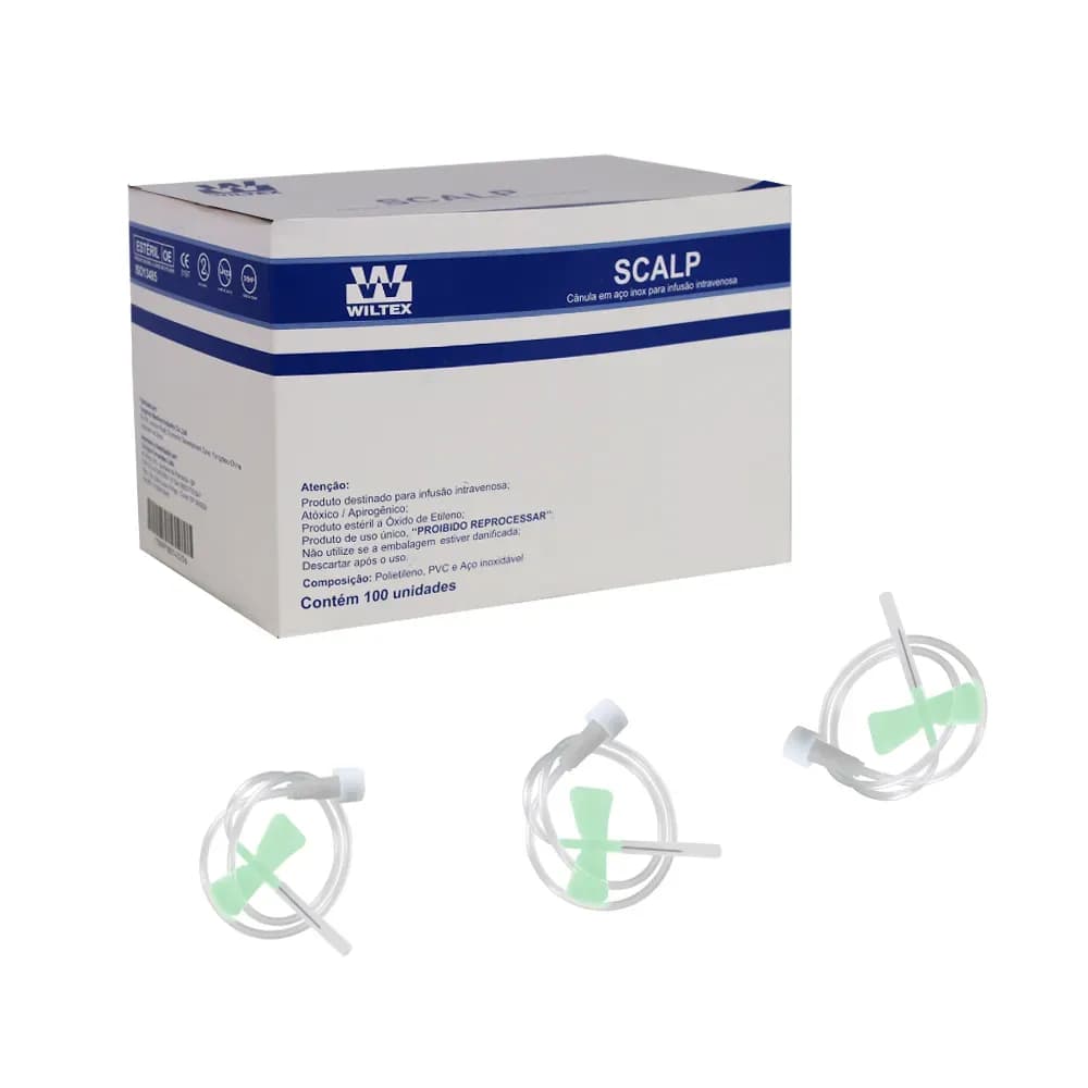 SCALP CAIXA C/100 UN WILTEX