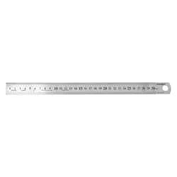 Régua de Inox. 30 cm