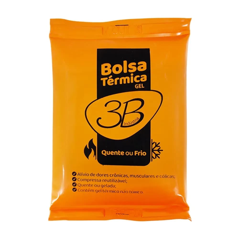BOLSA TÉRMICA EM GEL LARANJA 3B
