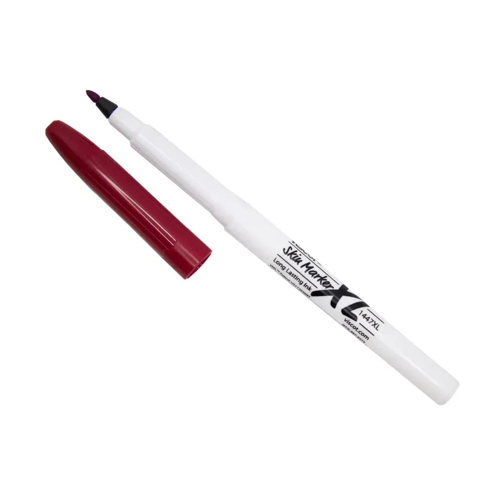 CANETA MARCA PELE VISCOT XL PONTA REGULAR VERMELHO