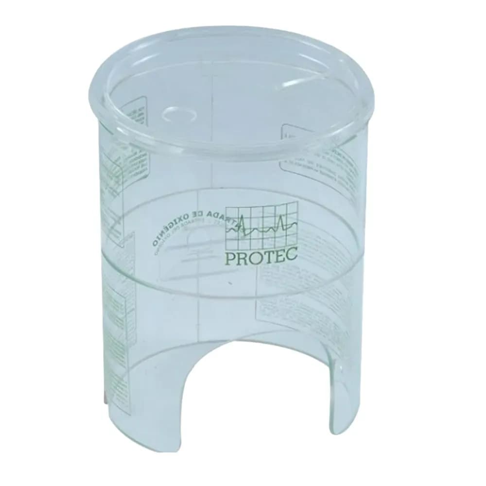 Capacete de Acrílico para Oxigenote