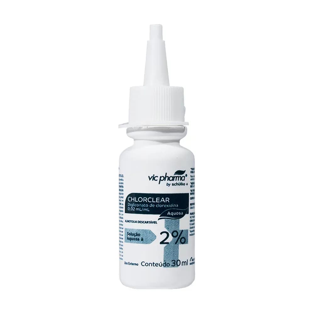 CLOREXIDINA AQUOSA 2% CHLORCLEAR ANTISSÉPTICO VICPHARMA