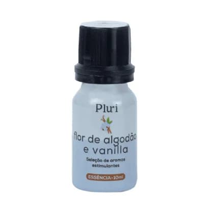 Pluri Essência Flor de Algodão e Vanila 10ML
