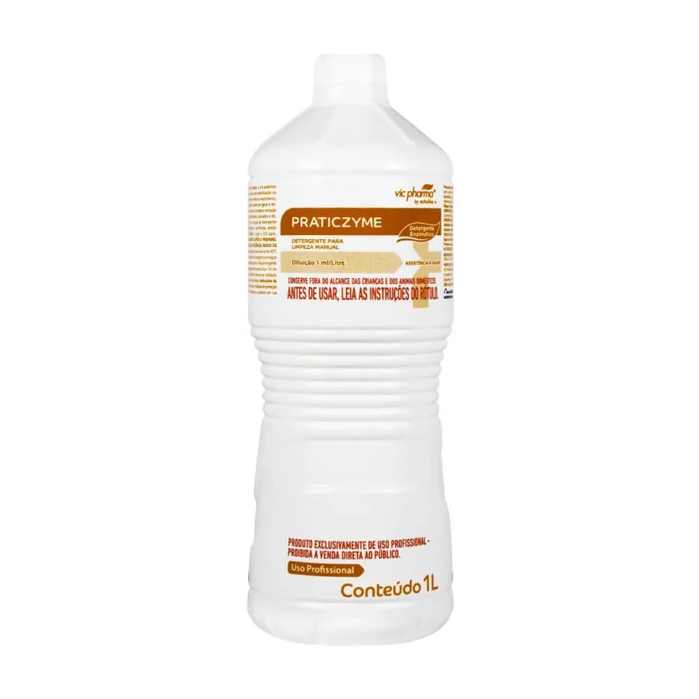 DETERGENTE ENZIMÁTICO LIMPEZA MANUAL PRATICZYME VICPHARMA