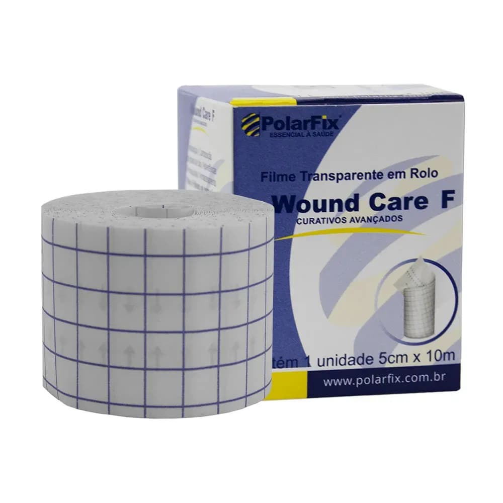 FILME TRANSPARENTE EM ROLO ESTÉRIL WOUND CARE F POLARFIX
