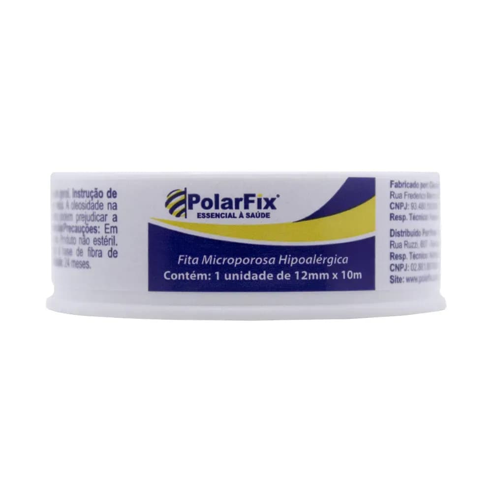 FITA MICROPORE HIPOALÉRGICA BRANCA POLARFIX