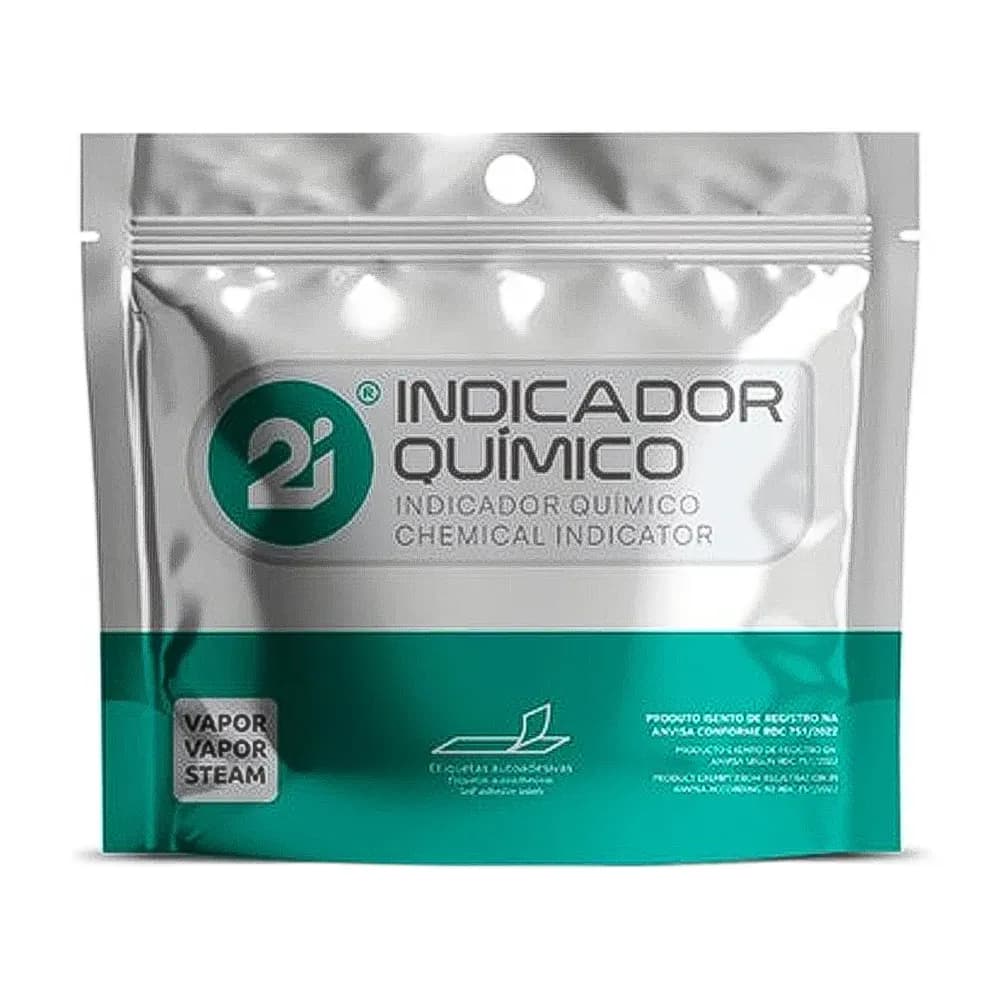 INDICADOR TESTE ESTERILIZAÇÃO QUÍMICO TIPO 5 2I