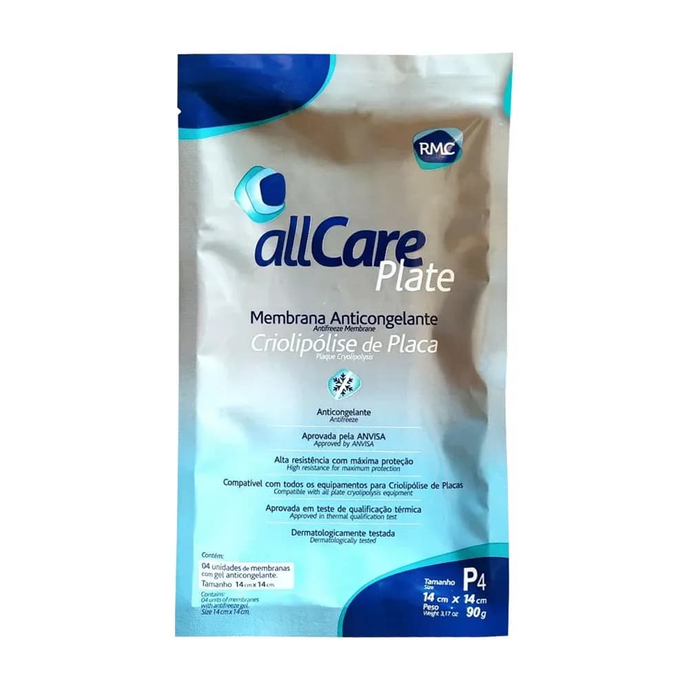MEMBRANA ANTICONGELANTE CRIOLIPÓLISE DE PLACA 4UN ALLCARE