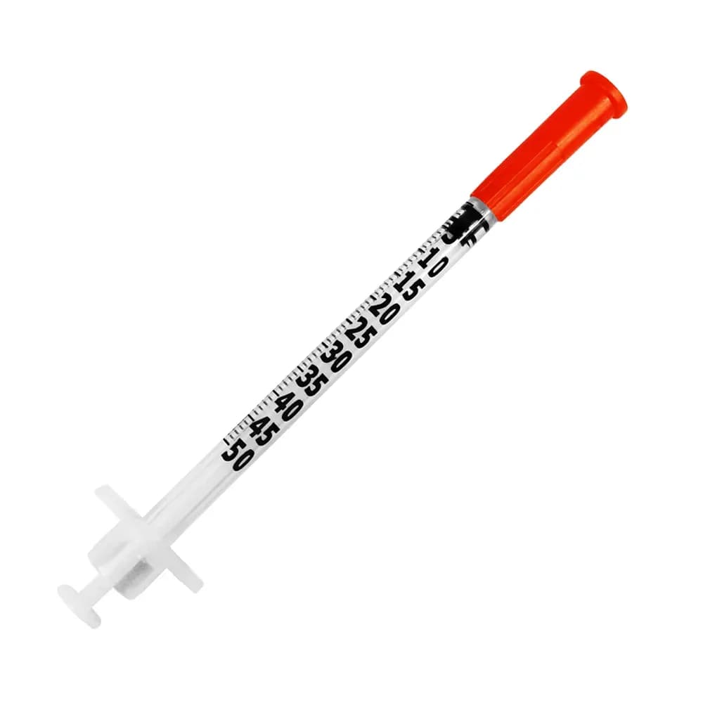 SERINGA PARA INSULINA COM AGULHA FIXA 0,5ML SR