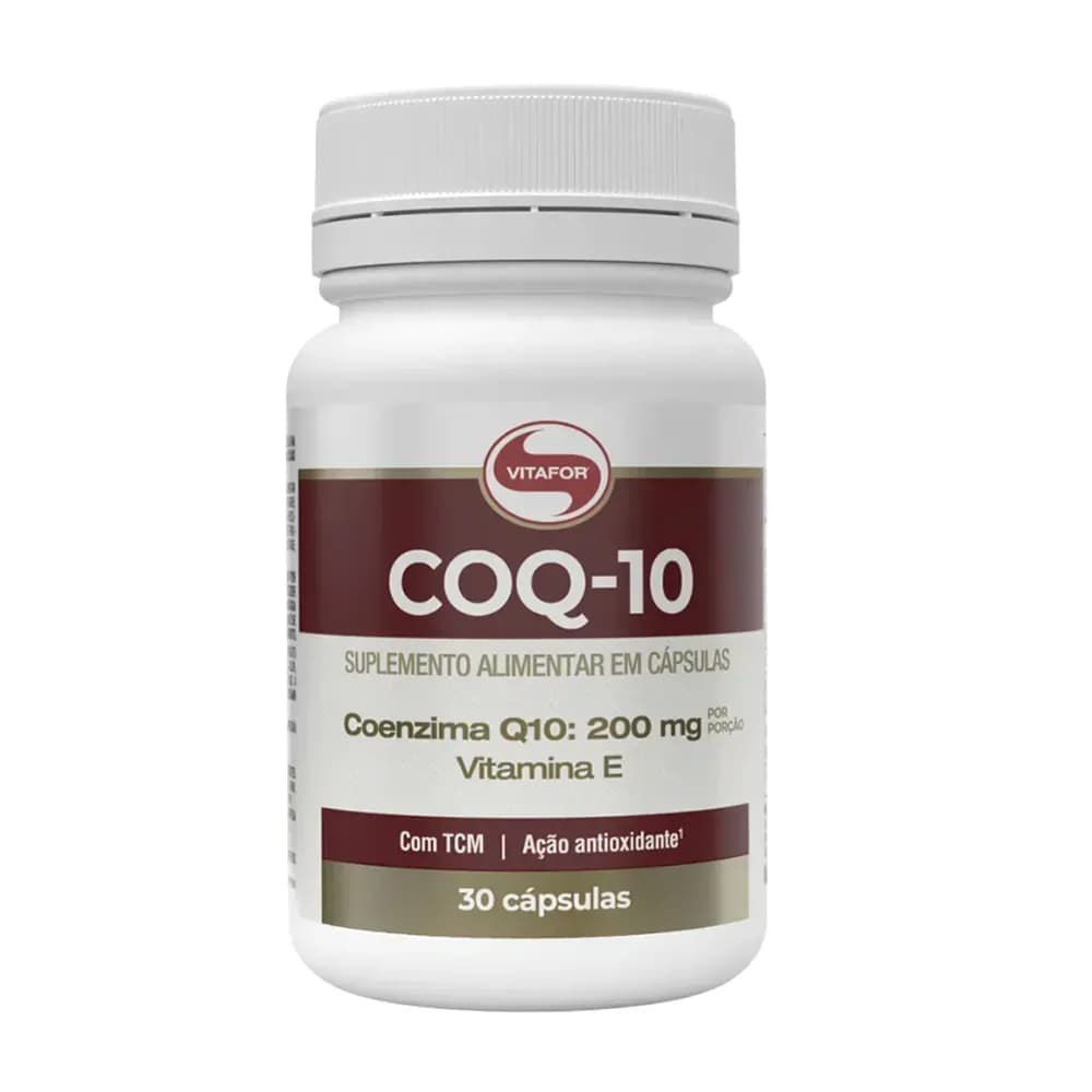 SUPLEMENTO ALIMENTAR COENZIMA Q10 200MG COQ-10 VITAFOR