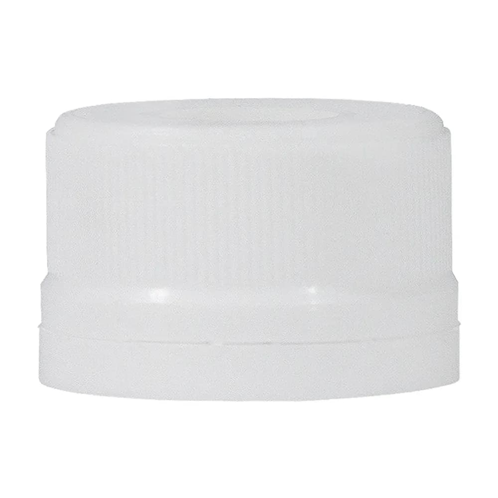 TAMPA ROSCA COM LACRE FURADO BRANCO PARA FRASCO DEL POZZO