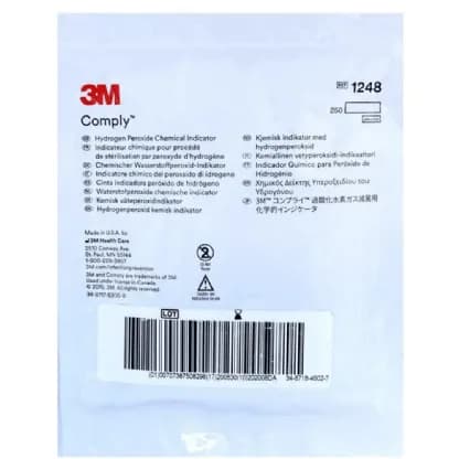 Indicador Quimico de Processo Comply VH2O2 PCT C/250UN 1248 HB004480990
