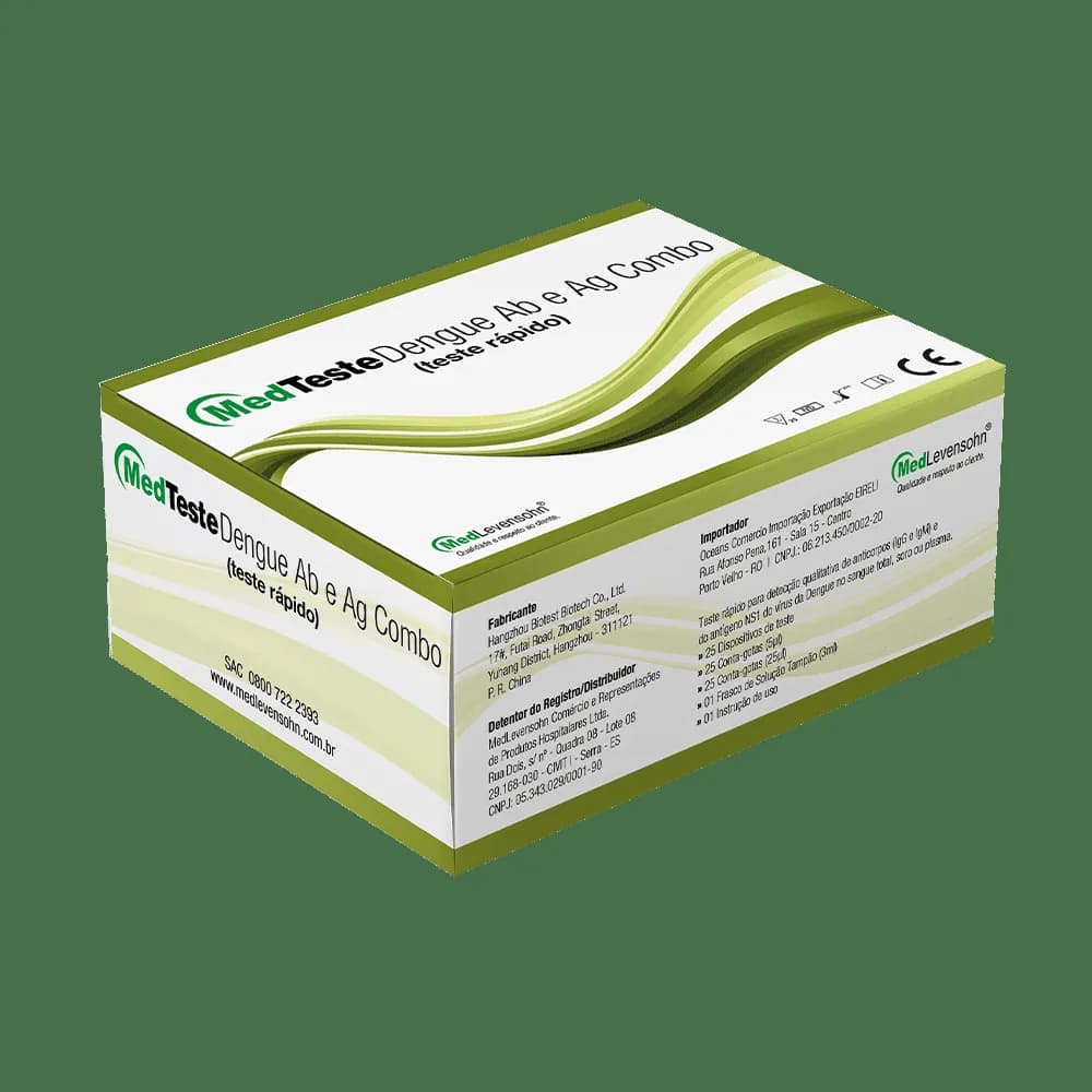 MedTeste Dengue Ab e Ag Combo - Teste Rápido