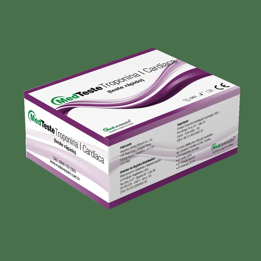 MedTeste Troponina I Cardíaca - Teste Rápido