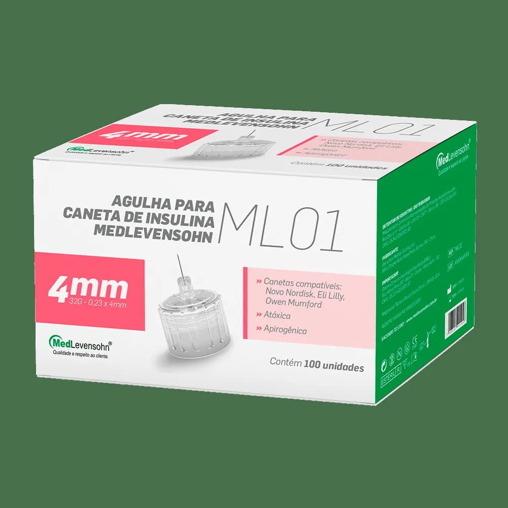 Agulha para caneta de insulina ML01