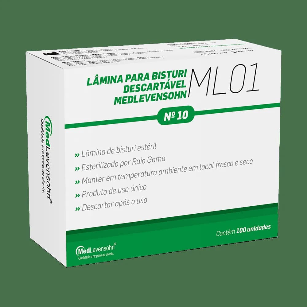 Lâmina para Bisturi Descartável ® ML01