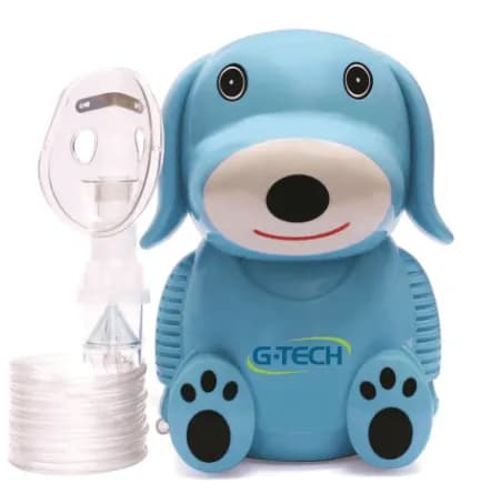 Inalador e Nebulizador Nebdog Azul G-TECH