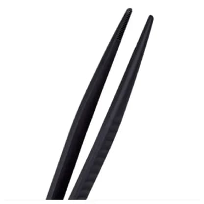 Pinça Anatômica Descartável Estéril 14,6CM Kolplast - Cinza Chumbo