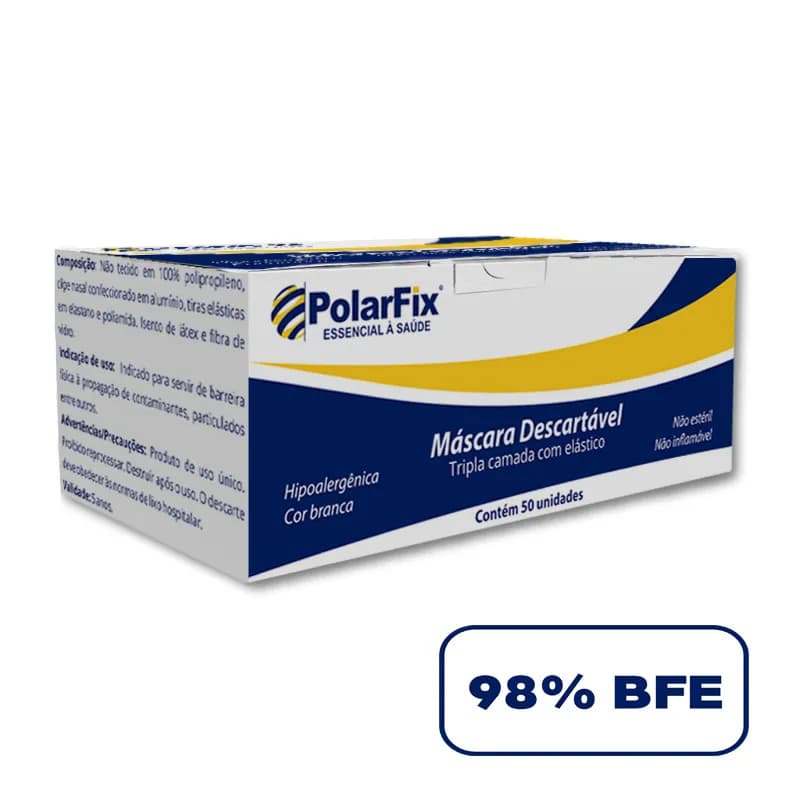 Máscara Descartável Polar Fix