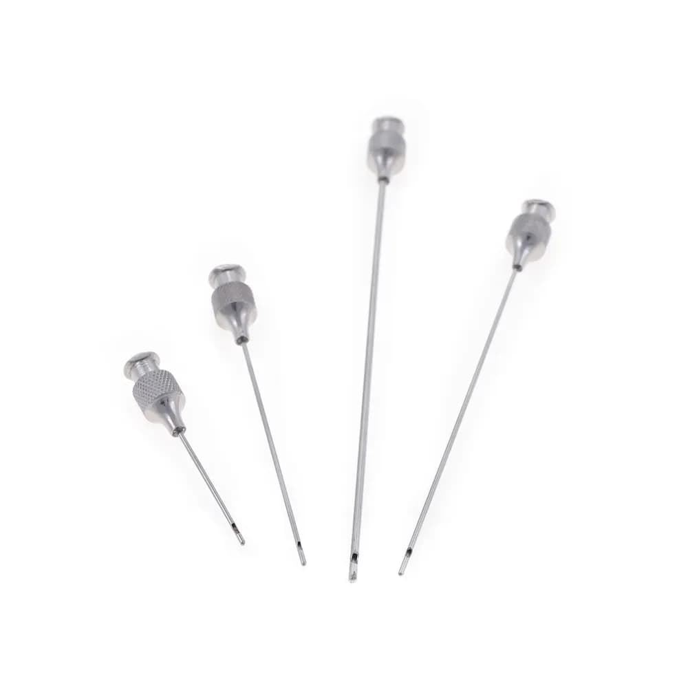 Cânula P/ Bioplastia Jogo de 4 Peças -7,5cm / 9,5cm / 11cm / 15cm