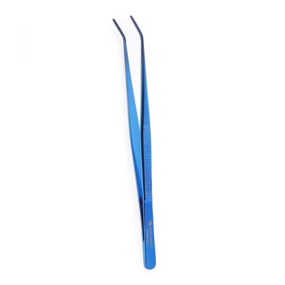 Pinça Clamp Vascular De Bakey 20 cm Curva Titânio