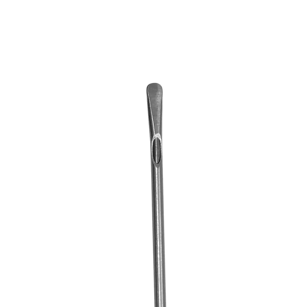 Cânula De Mento Bico De Pato Curva 1,5mm x 15 cm