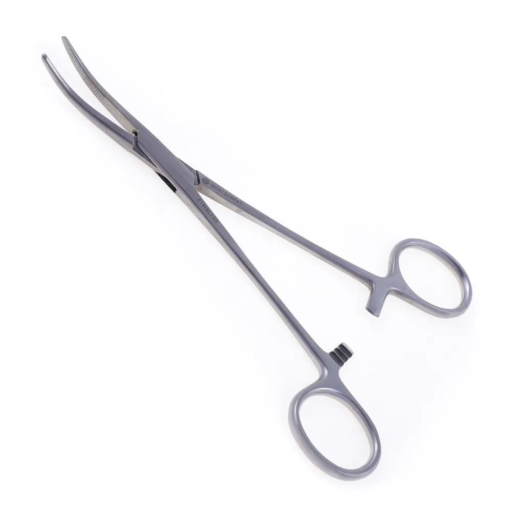 Pinça Halstead Mosquito Curva 18 cm